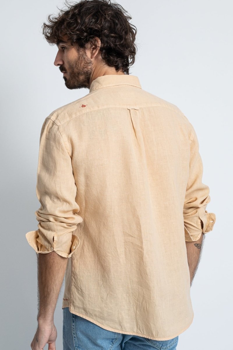 Bali Linen Shirt - Sand - The Good Chic