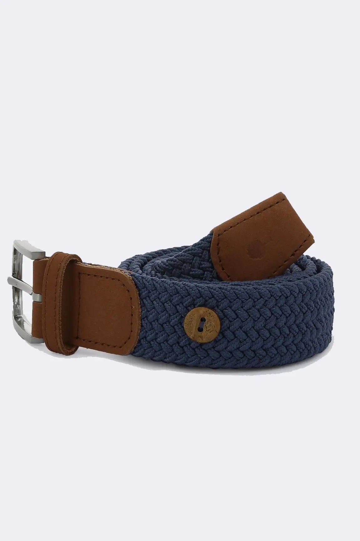 Blue belt in recycled polyester - The Good Chic