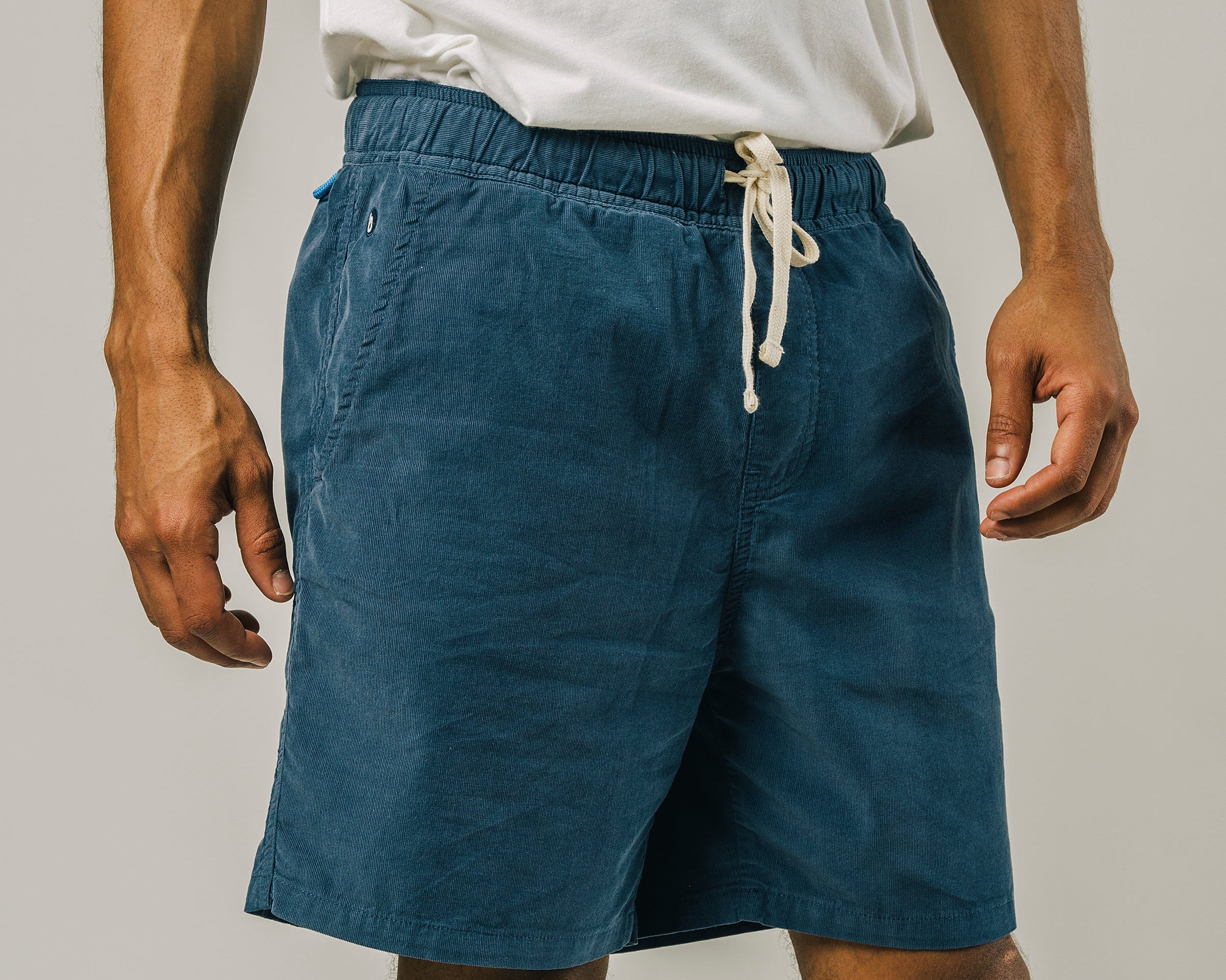 Brava - Corduroy Shorts Cloud - The Good Chic