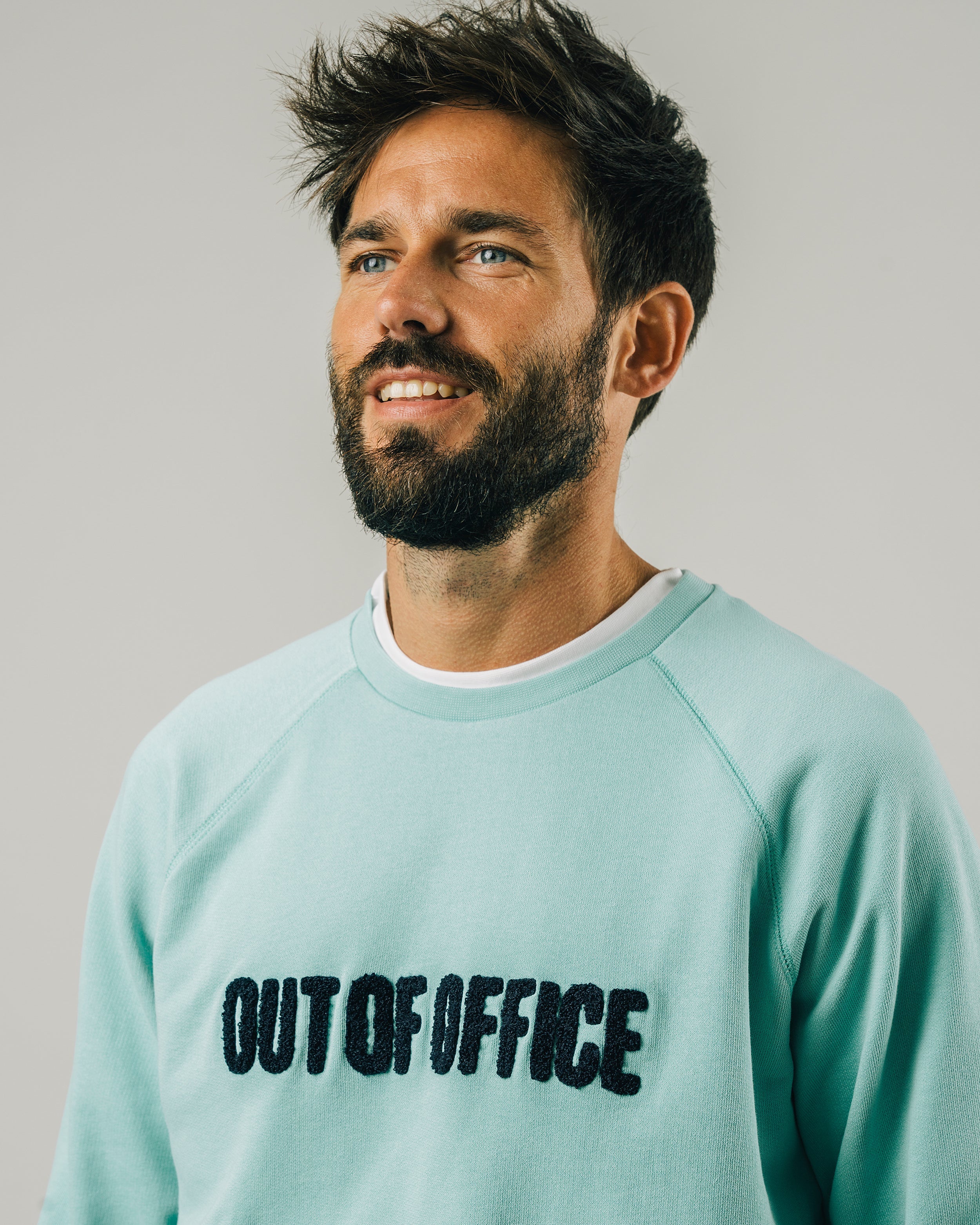 Brava - Out of Office Sweatshirt Pool - The Good Chic