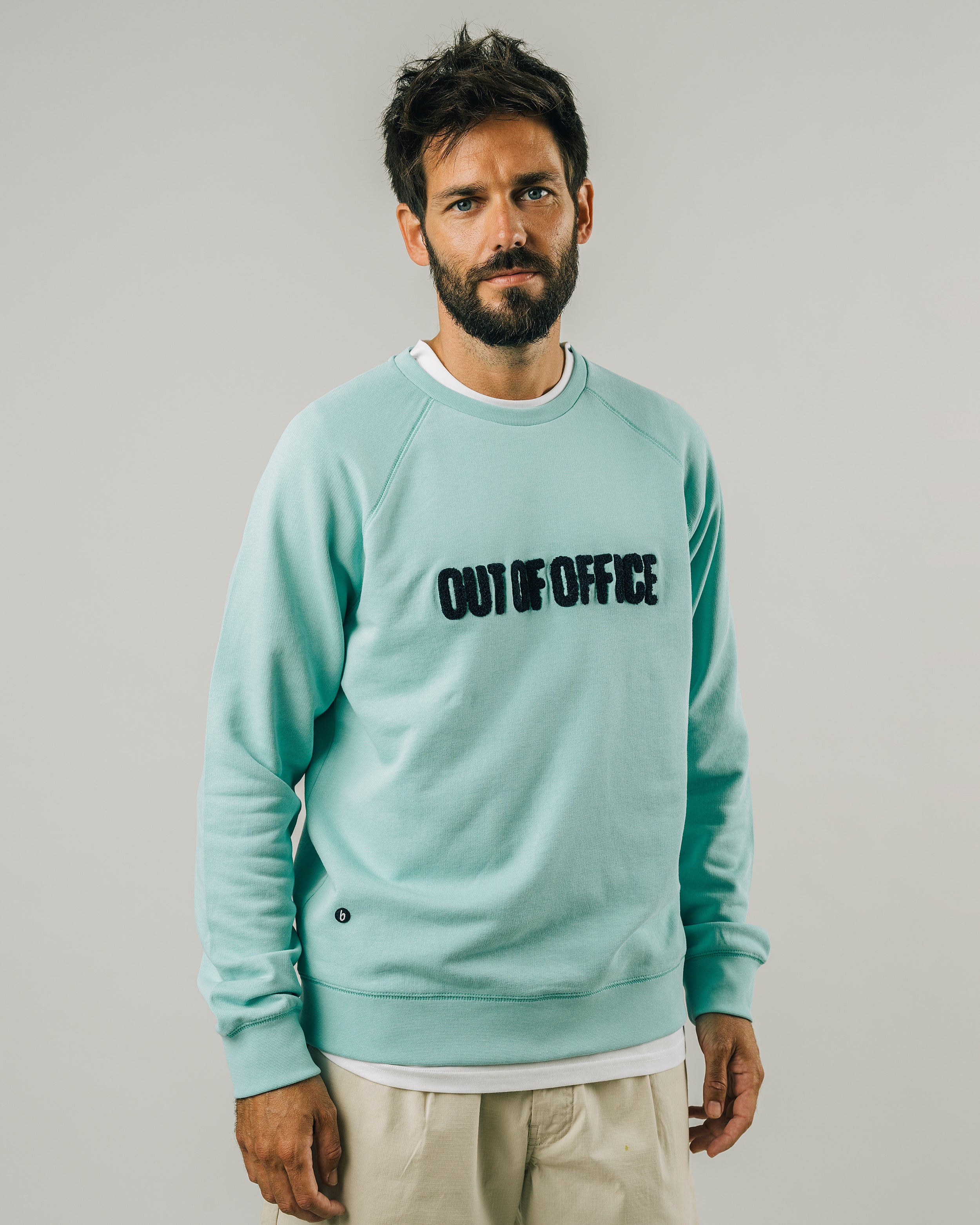 Brava - Out of Office Sweatshirt Pool - The Good Chic