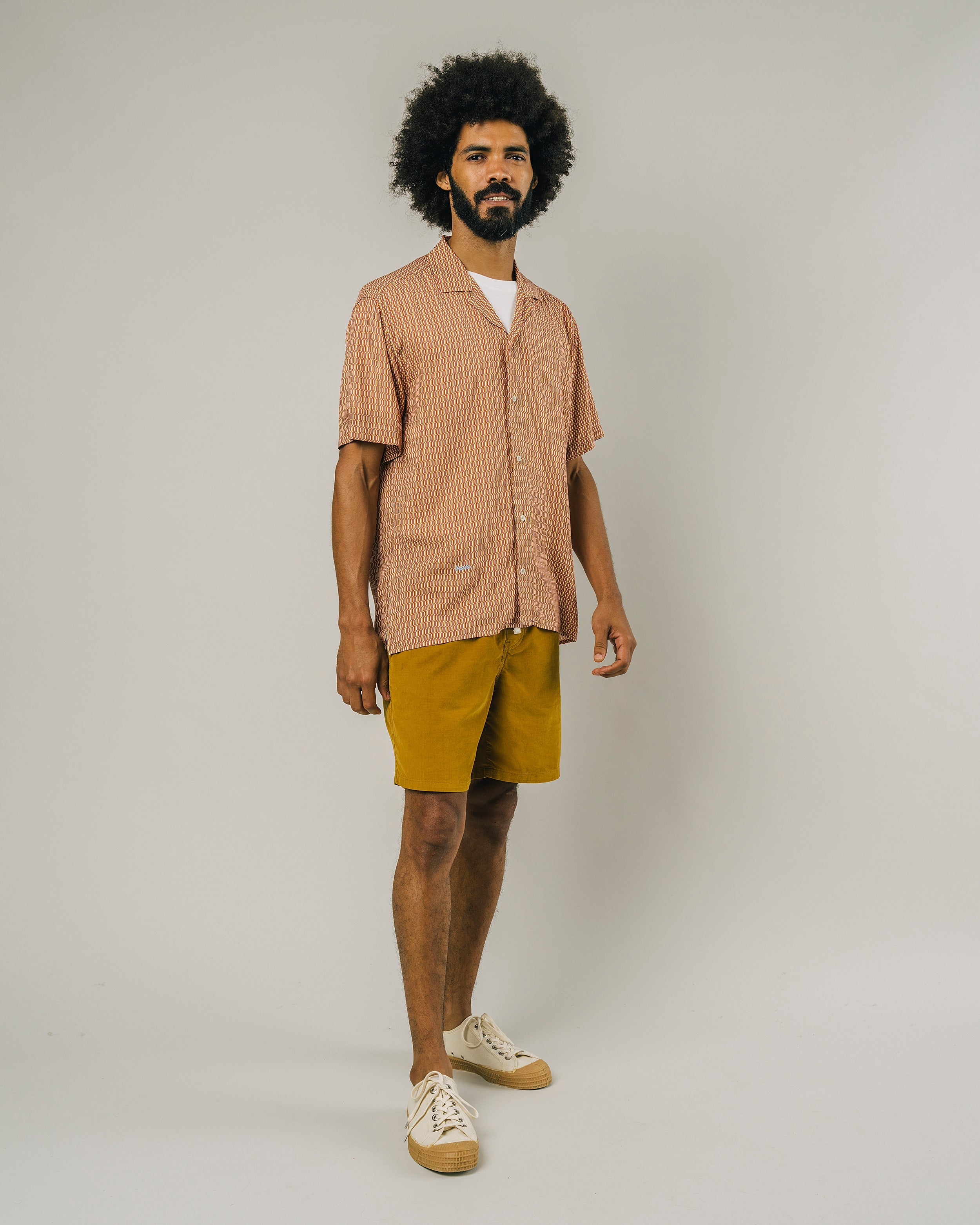 Brava - Roma Aloha Shirt Copper - The Good Chic
