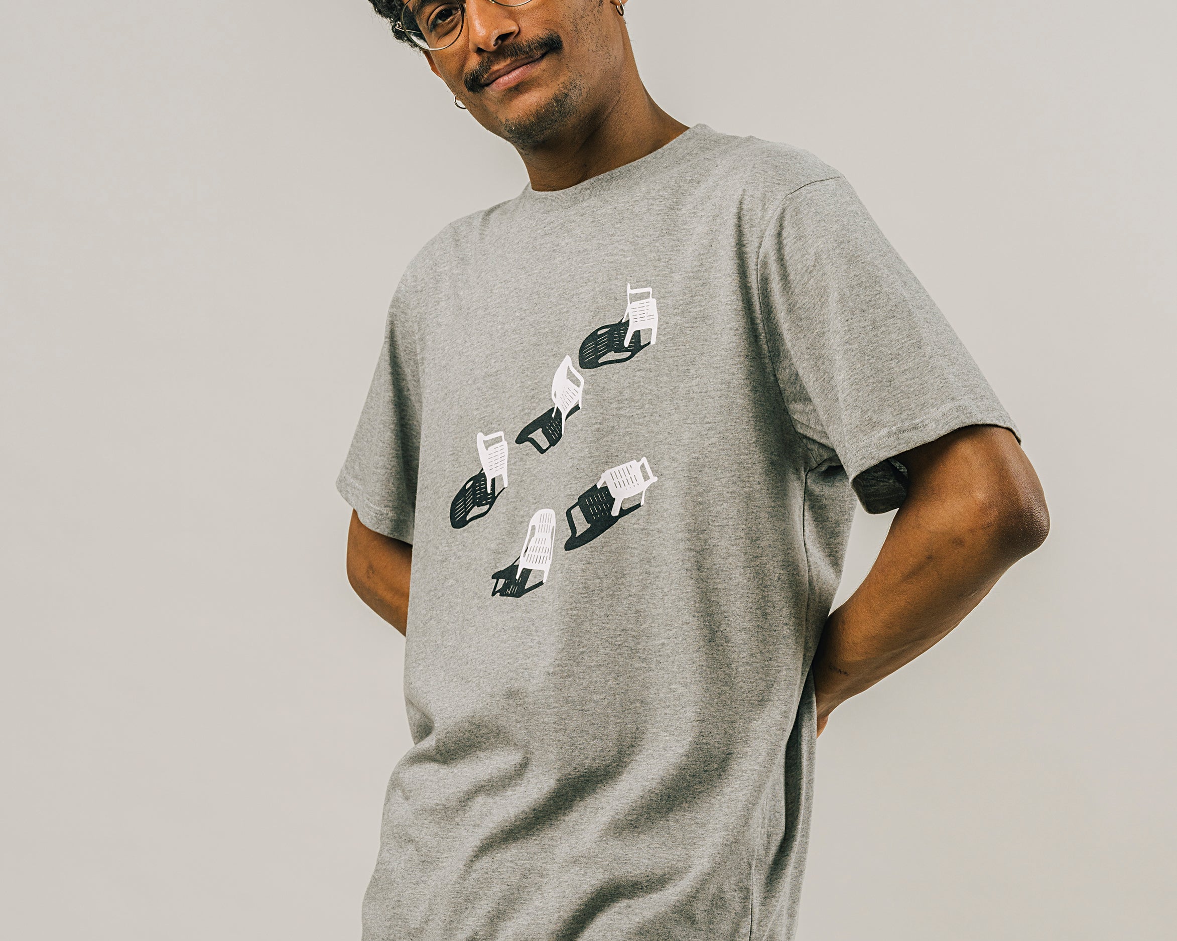 Brava - Terrace T-Shirt Grey - The Good Chic