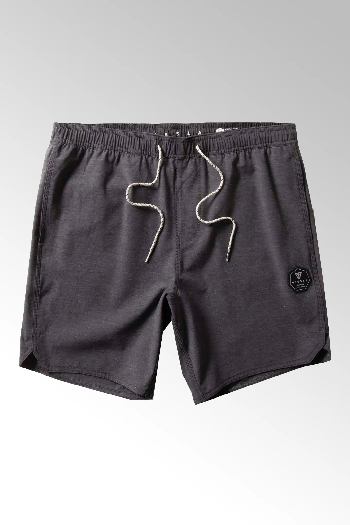 Breakers 16.5" Ecolastic Boardshort Graphite - The Good Chic