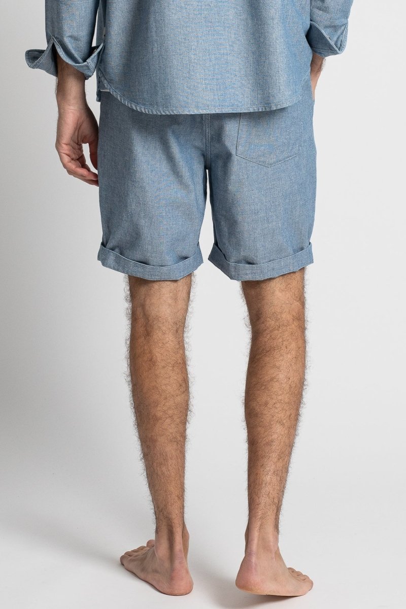 Carmel Oxxy Shorts - Blue - The Good Chic