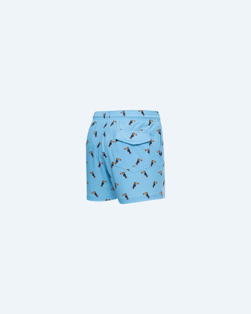Charles Toucan Blue Swimshort - Good Chic