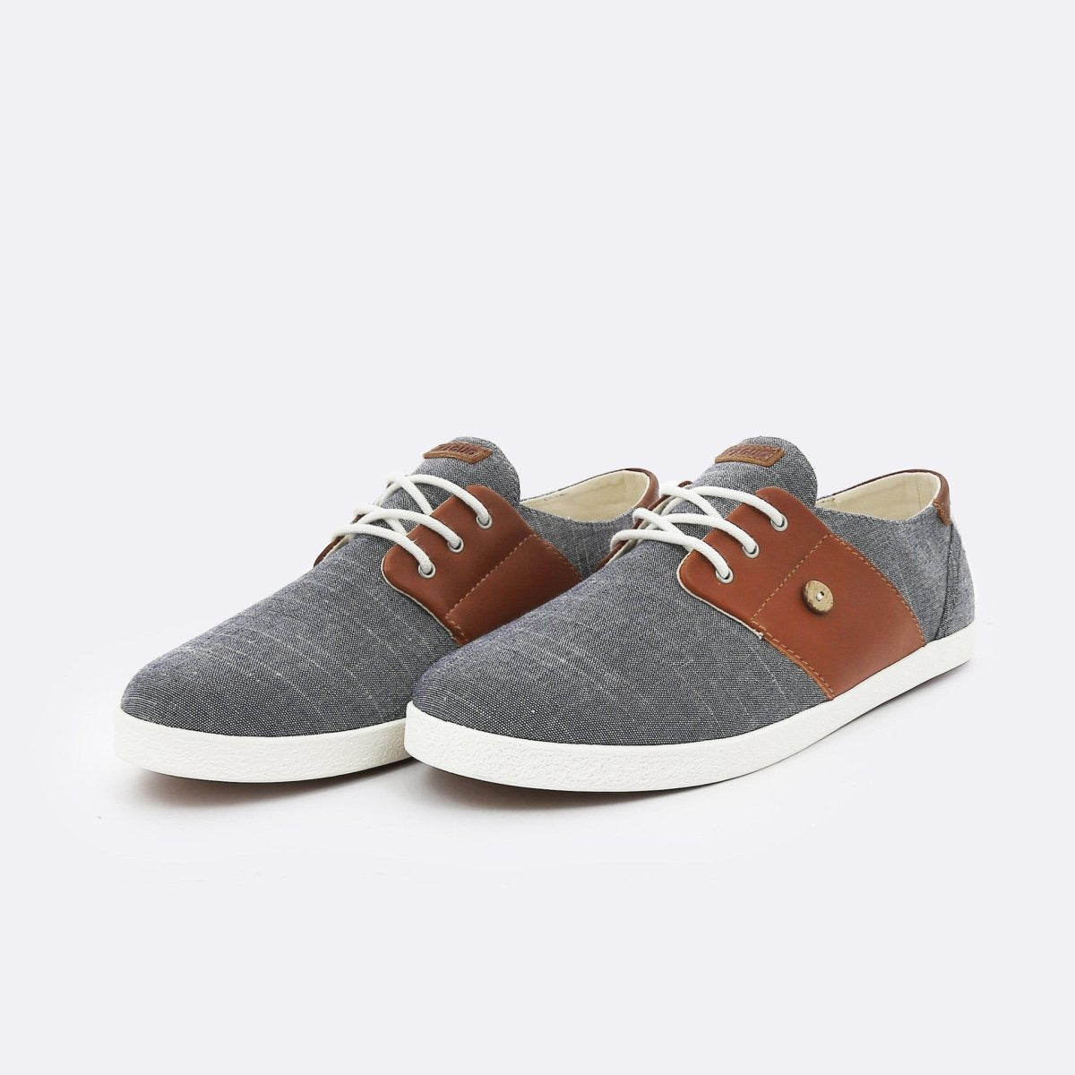 Cypress - Navy Cotton Trainers - Good Chic