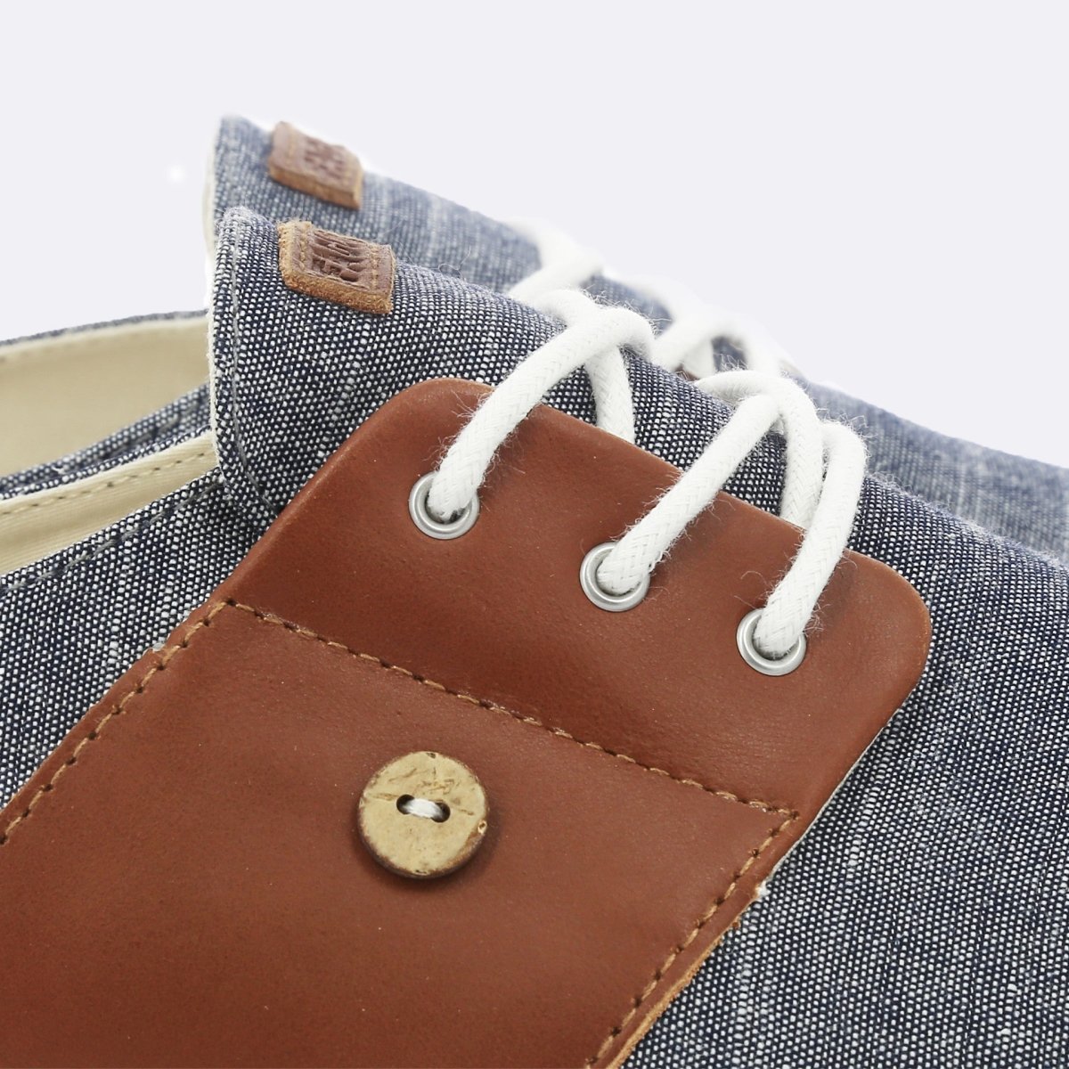 Cypress - Navy Cotton Trainers - Good Chic