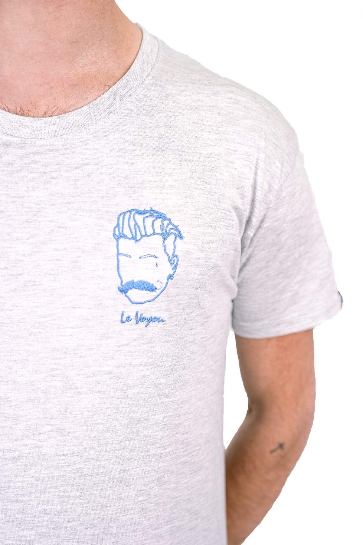 Edgard - Grey T Shirt - Le Voyou (The Thug) - The Good Chic