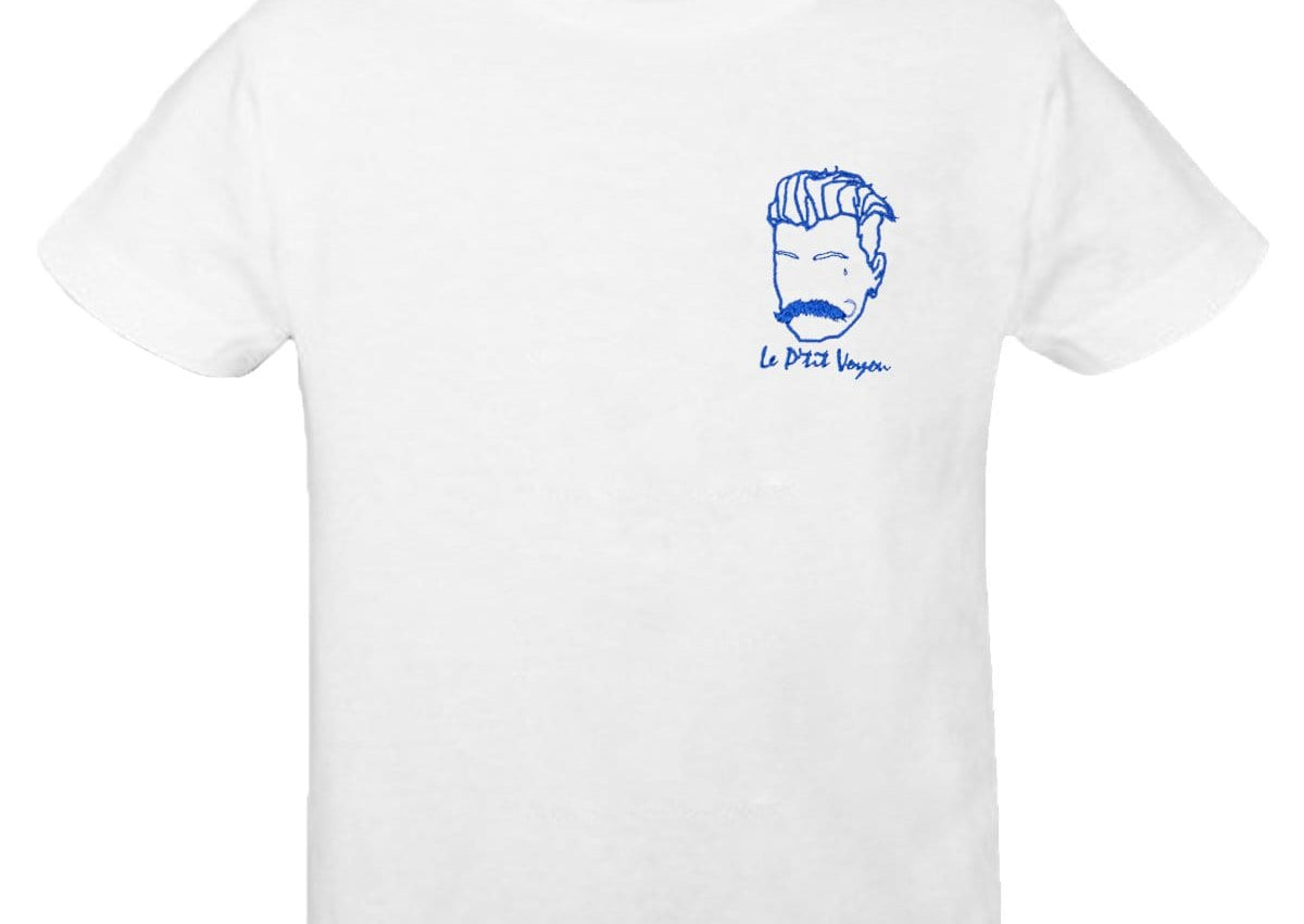 Edgard Kids - White T-Shirt - Le petit Voyou (The Little Thug) - The Good Chic