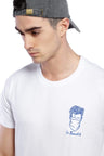 Edgard - White T Shirt - Le Bandit (The Bandit) - The Good Chic