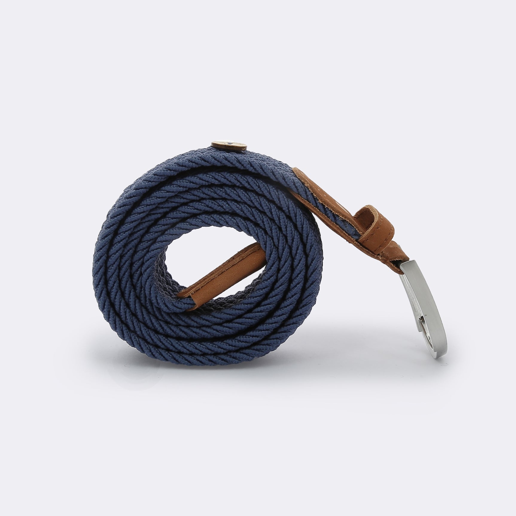 Faguo - Blue belt in recycled polyester - The Good Chic