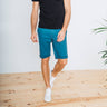 Faguo - Blue Cotton Shorts - Saulieu - The Good Chic