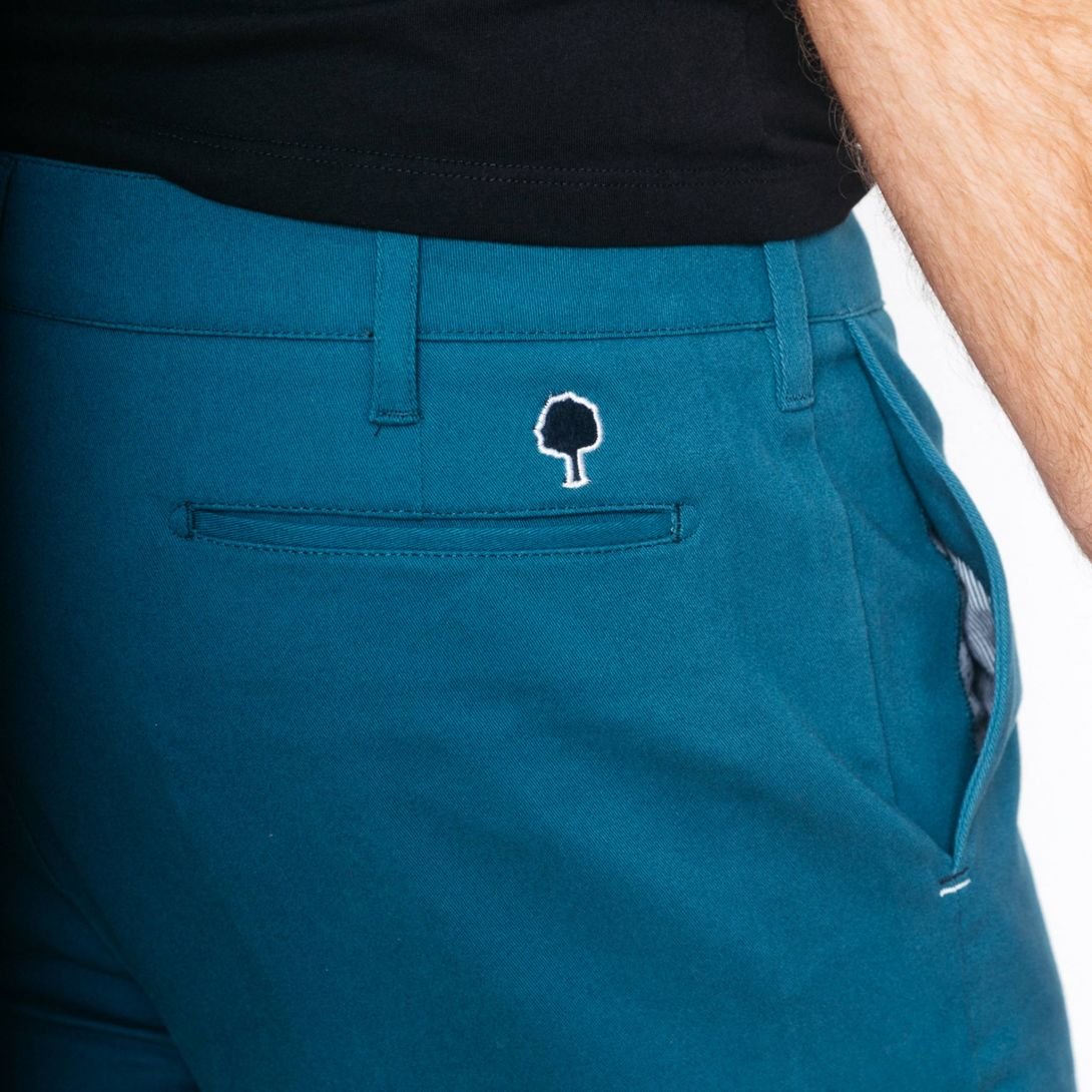 Faguo - Blue Cotton Shorts - Saulieu - The Good Chic