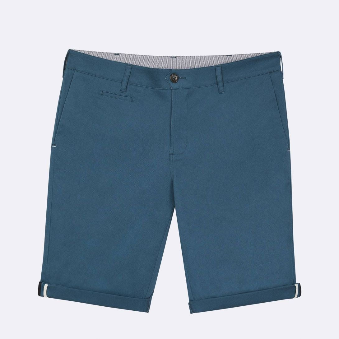 Faguo - Blue Cotton Shorts - Saulieu - The Good Chic