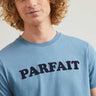 Faguo - Blue t-shirt "parfait" in cotton - Arcy - The Good Chic