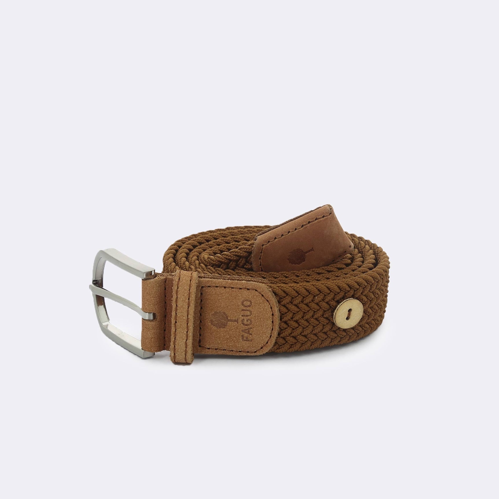 Faguo - Camel belt in recycled polyester - The Good Chic