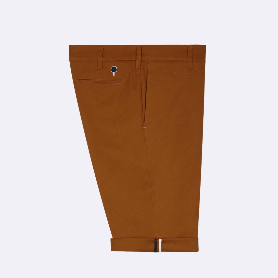 Faguo - Camel Cotton Shorts - Saulieu - The Good Chic