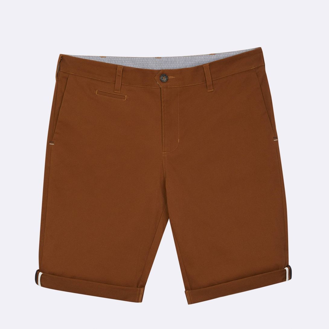 Faguo - Camel Cotton Shorts - Saulieu - The Good Chic