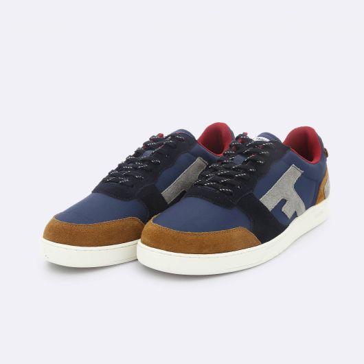 FAGUO Sneaker Fabric And Suede With Recycled Navy Polyester product shot