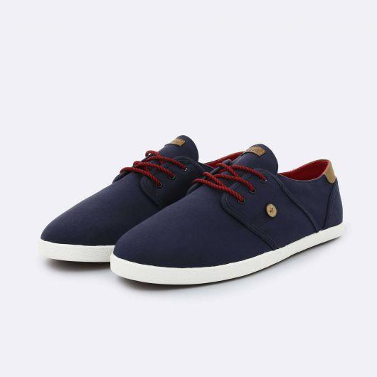 Faguo - Navy Blue Cotton Trainer - Cypress - The Good Chic