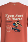 Faguo - Terra Cotta t-shirt in Cotton & Seawool Fibers - Lugny - The Good Chic