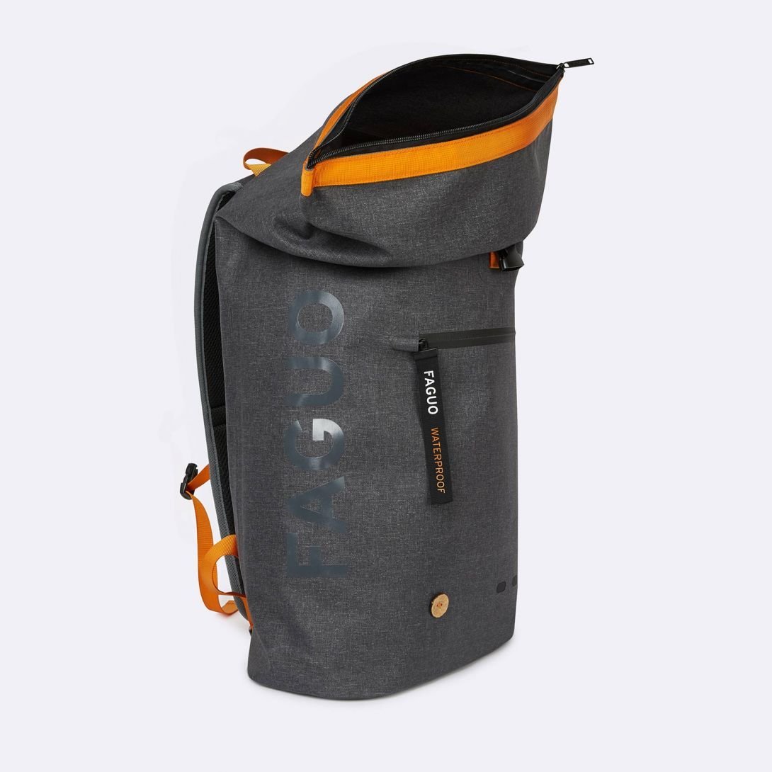 Faguo - Waterproof Backpack in Recycled Polyester - The Good Chic