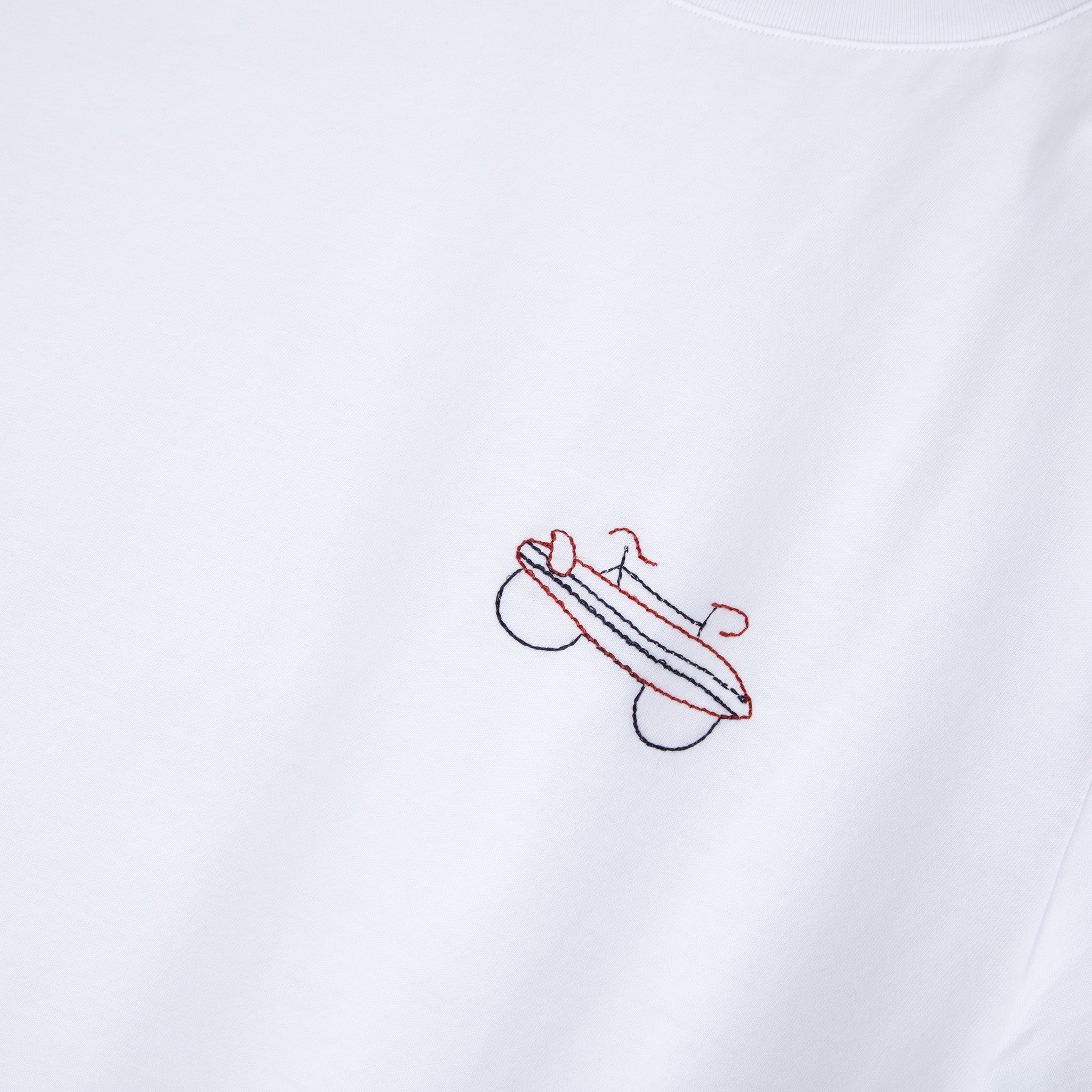 Faguo - White t-shirt "velo surf" in recycled cotton - Arcy - The Good Chic