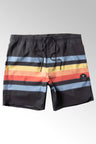 Fist Bump 17.5" Ecolastic Boardshort Black - The Good Chic