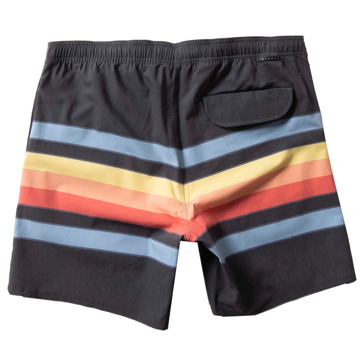 Fist Bump 17.5" Ecolastic Boardshort Black - The Good Chic