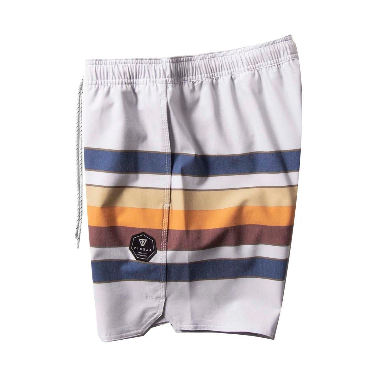 Fist Bump 17.5" Ecolastic Boardshort Grey Dawn - The Good Chic