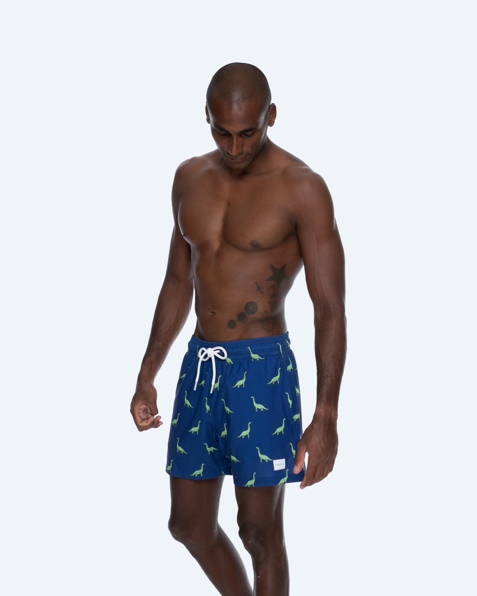 Fitzgerald Dino Blue Swimshort - Good Chic