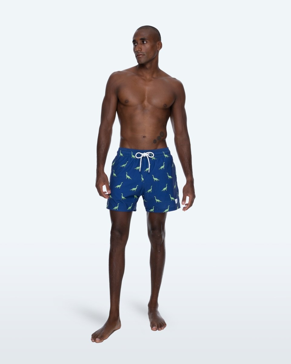 Fitzgerald Dino Blue Swimshort - Good Chic