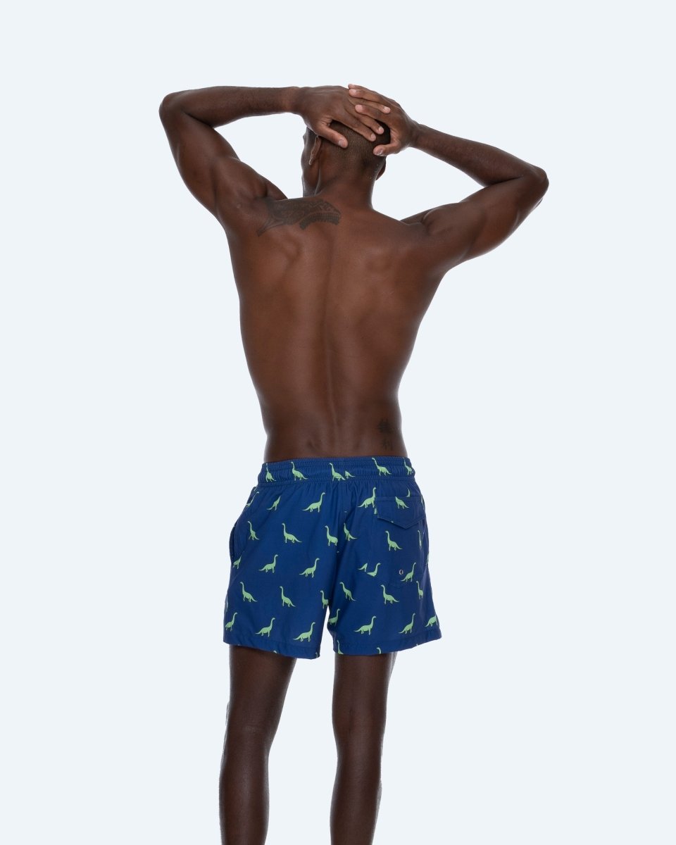 Fitzgerald Dino Blue Swimshort - Good Chic