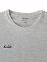 Habibi - T-Shirt collab Blanc Dubai - Light Grey color - The Good Chic