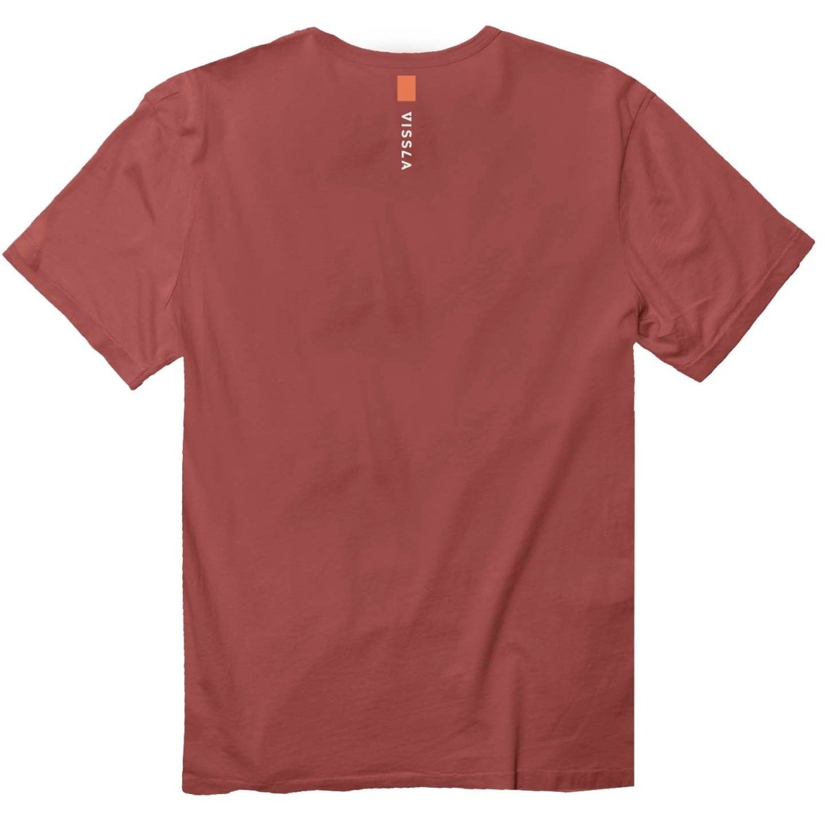 Heavy Sets Organic Tee Dark Rusty Red - The Good Chic