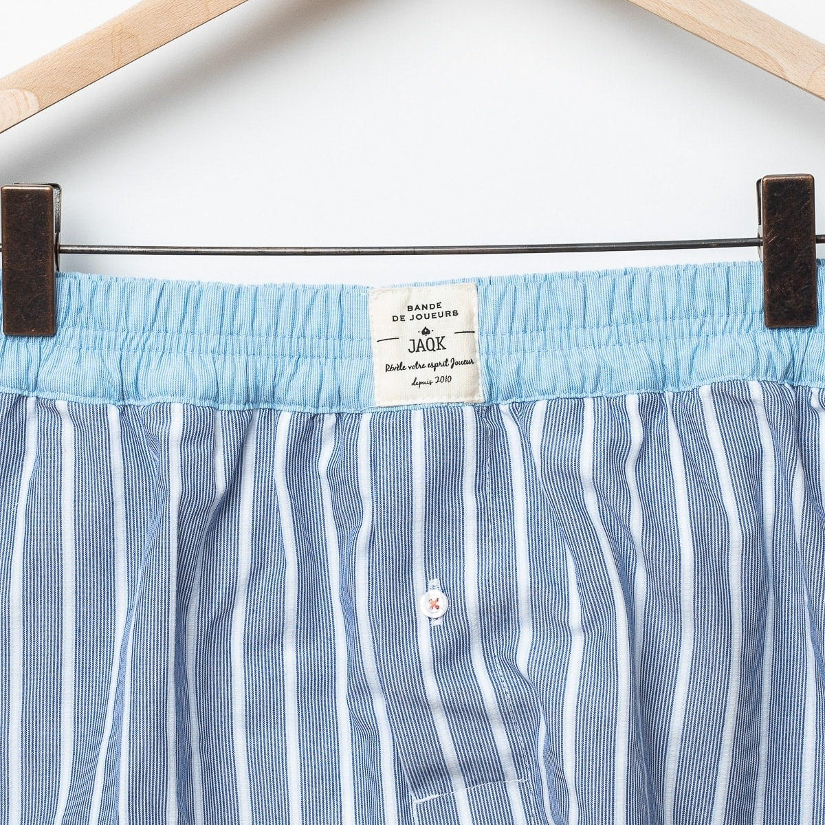 Jaqk - Blue Stripes Boxer - Honore Jamaica - The Good Chic