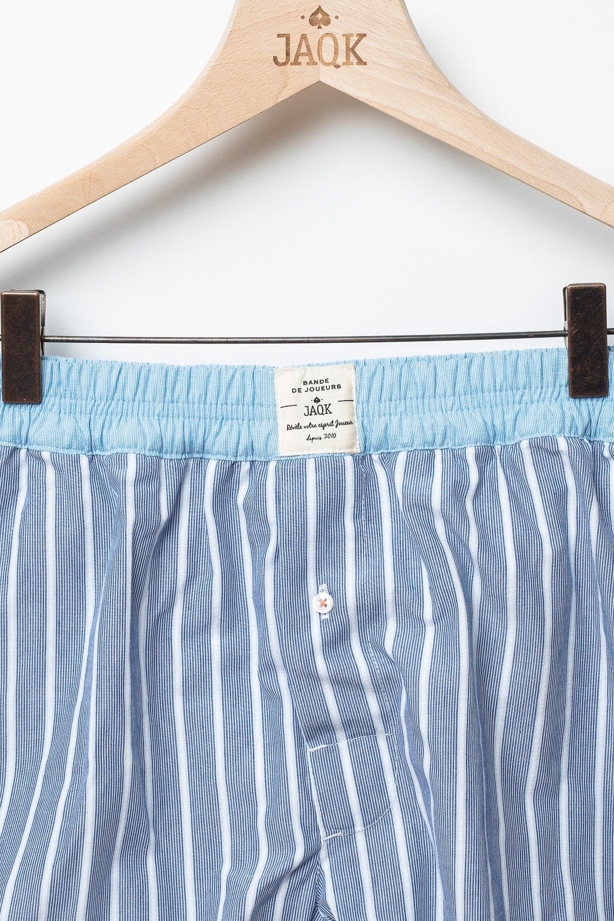 Jaqk - Blue Stripes Boxer - Honore Jamaica - The Good Chic