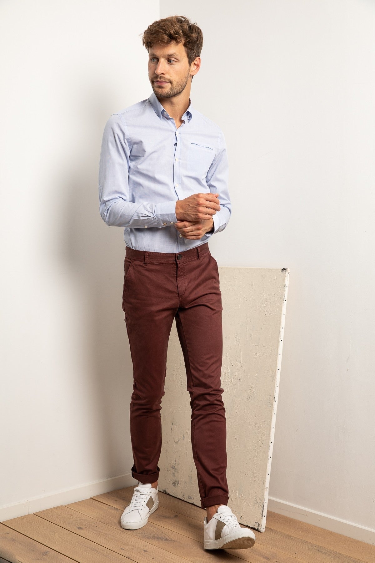 Jaqk - Burgundy Trousers - Walter - The Good Chic