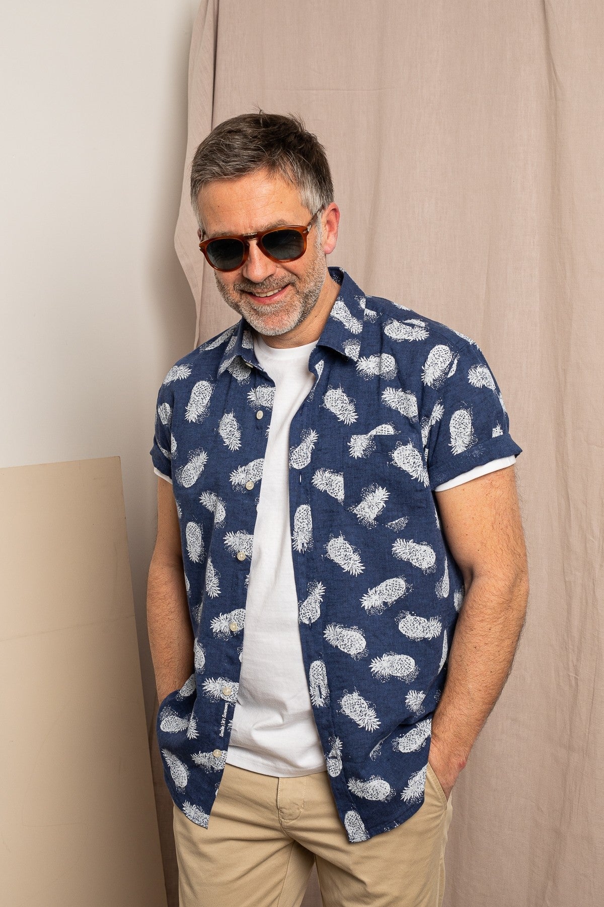 Jaqk - Hawai Pineapple Shirt - The Good Chic