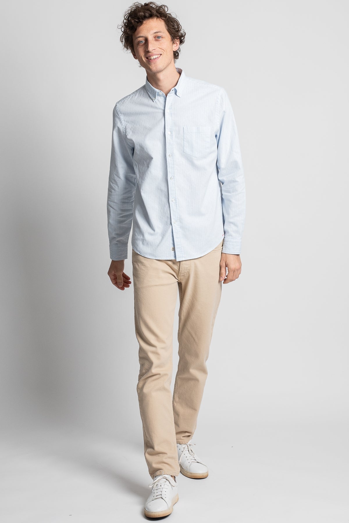 Jaqk - Light Blue Shirt - The Tropezian - The Good Chic