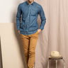 Jaqk - Light Denim Shirt W.Selvedge - The Good Chic