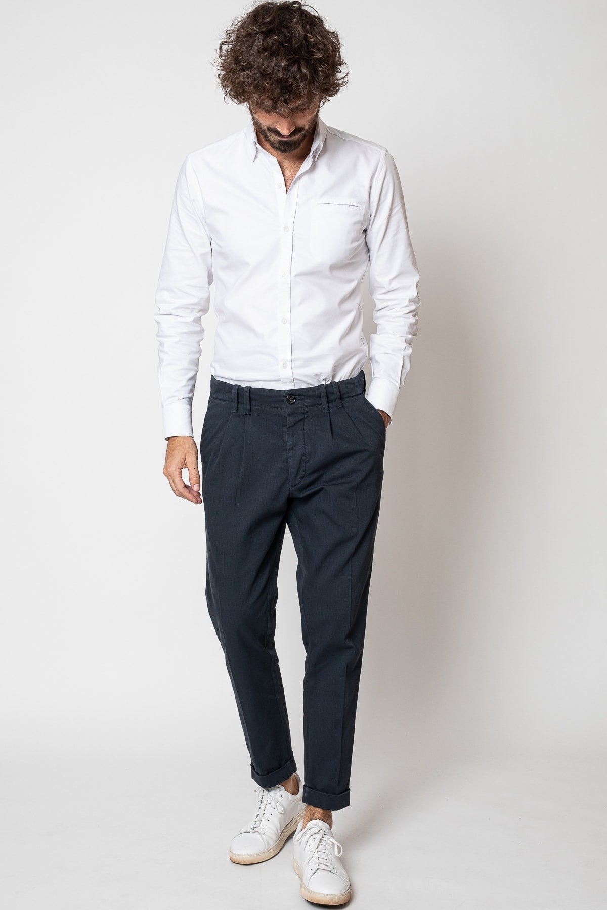 Jaqk - Navy Blue Trousers - Closer - The Good Chic