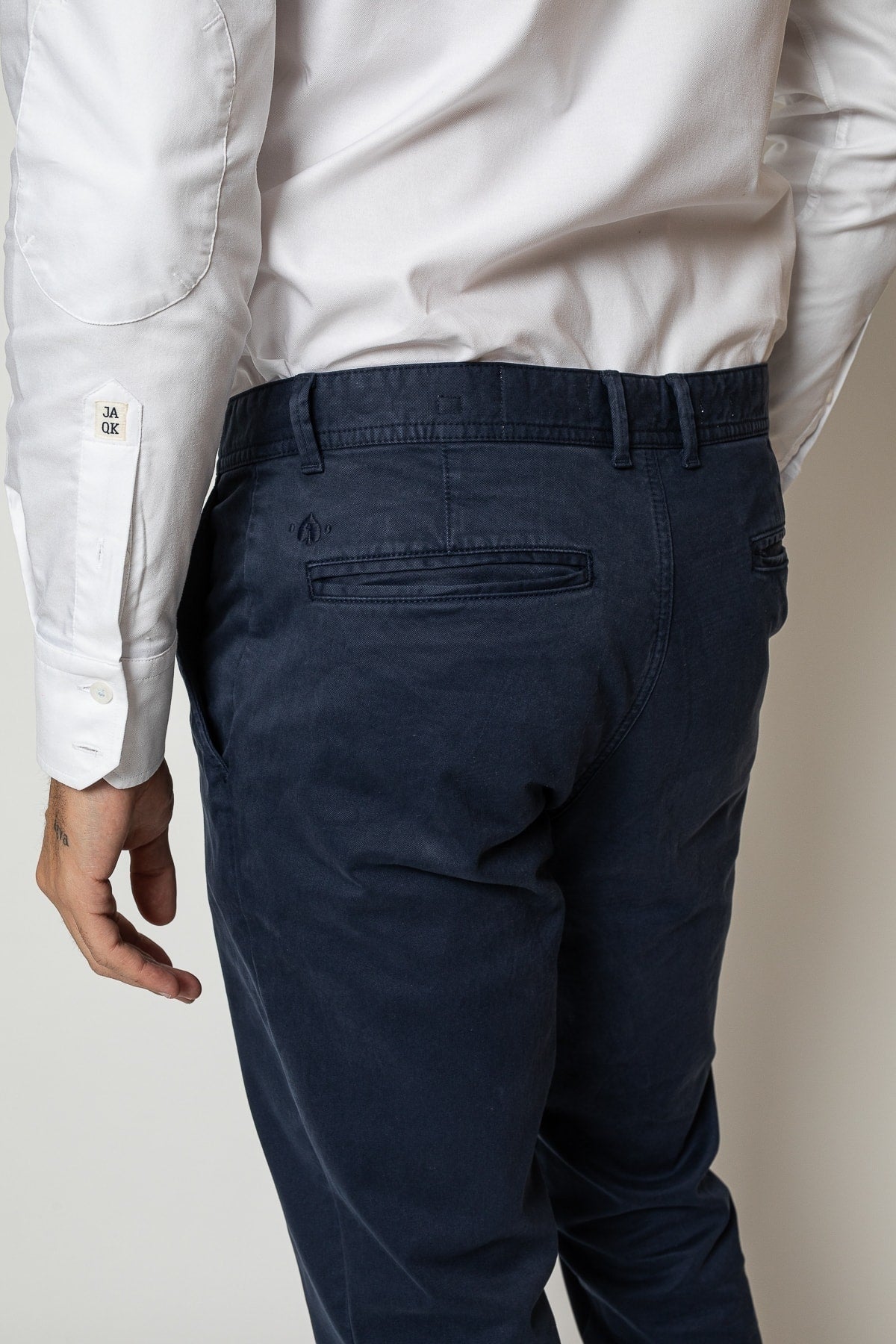 Jaqk - Navy Blue Trousers - Walter - The Good Chic
