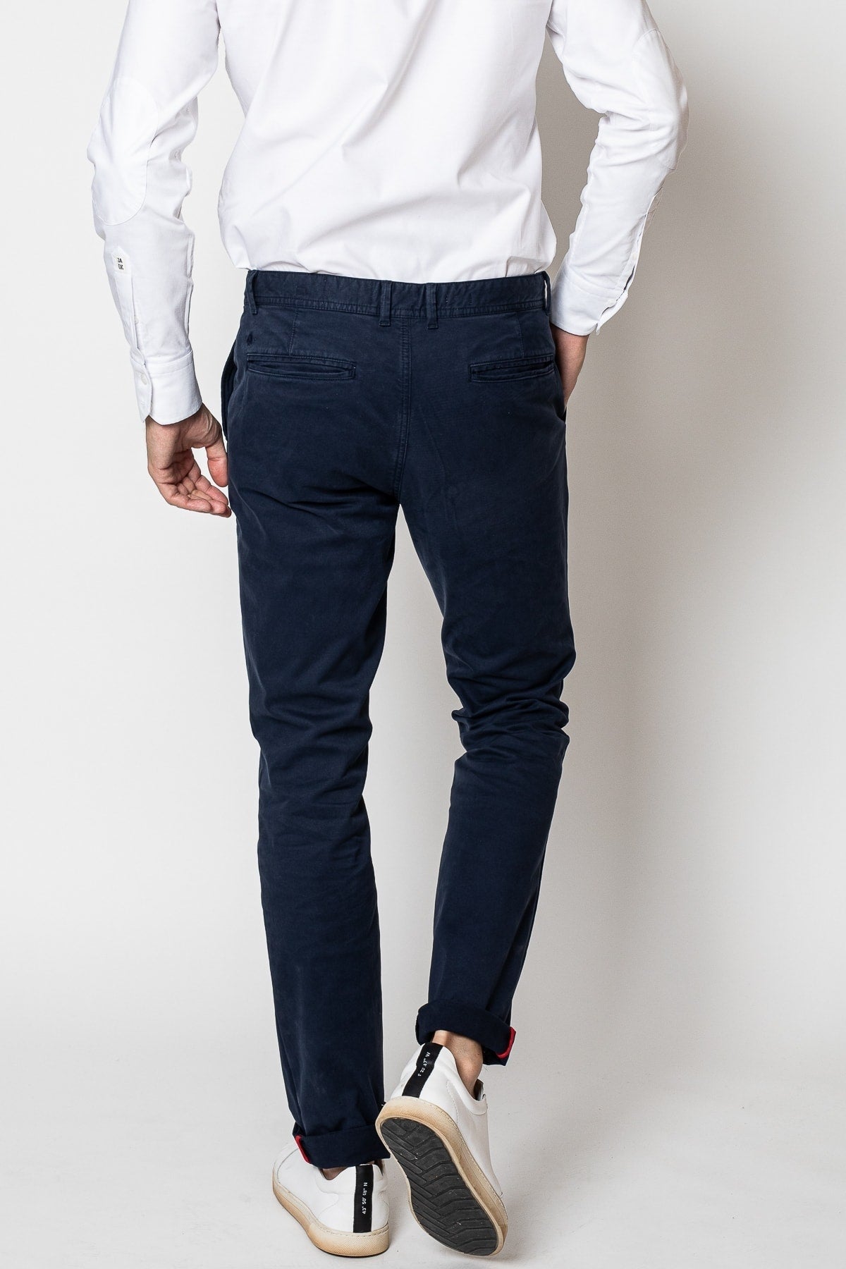 Jaqk - Navy Blue Trousers - Walter - The Good Chic