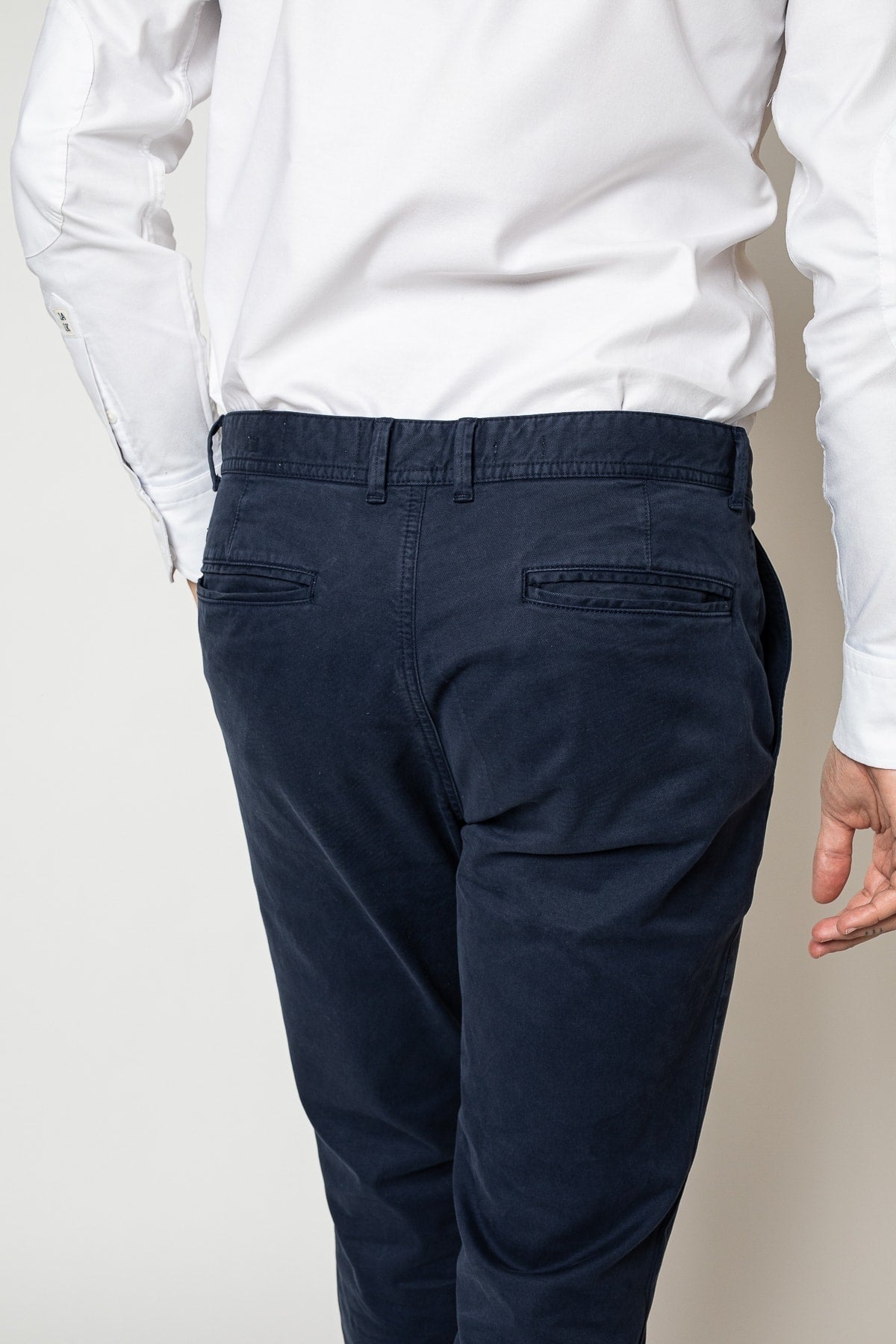 Jaqk - Navy Blue Trousers - Walter - The Good Chic