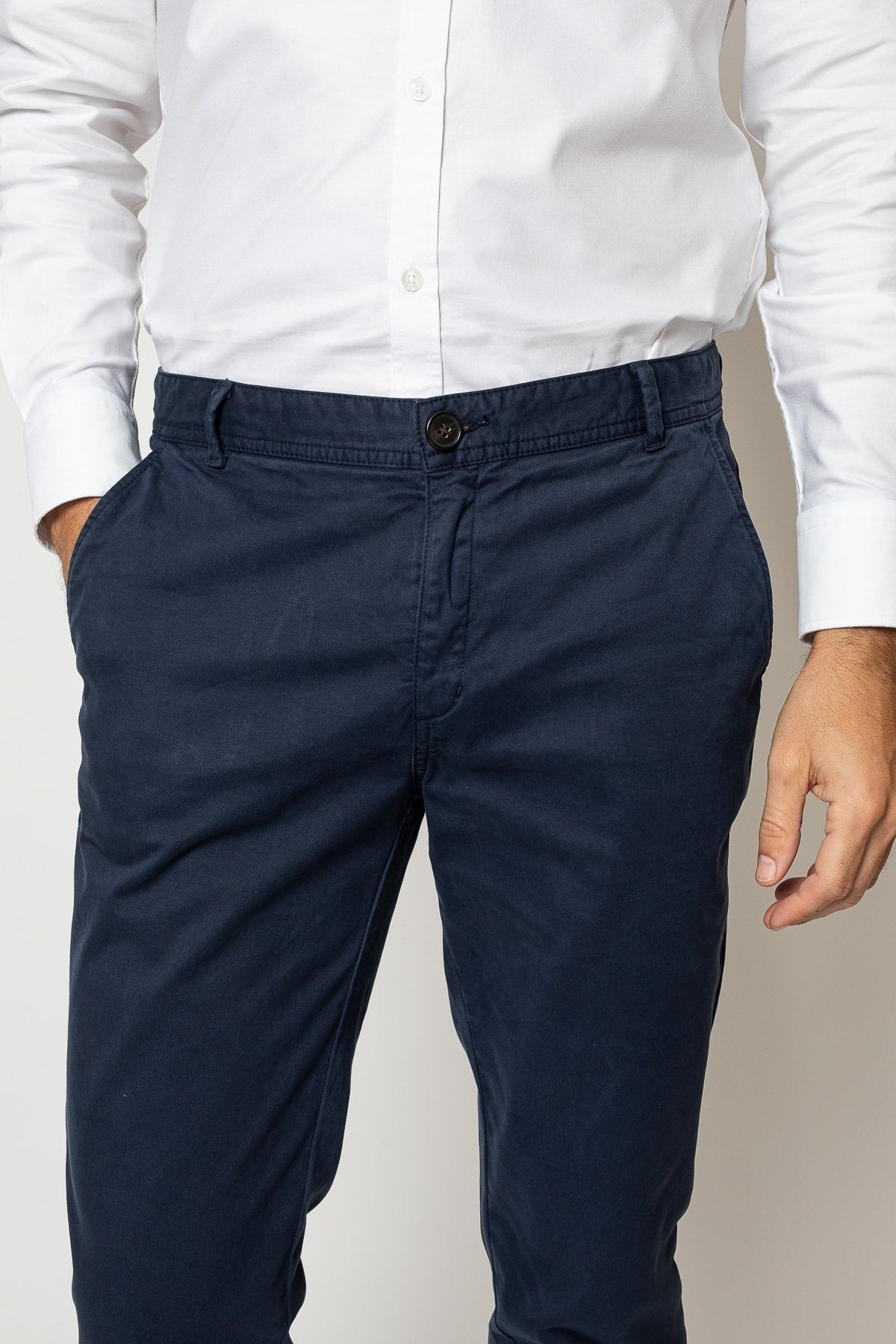 Jaqk - Navy Blue Trousers - Walter - The Good Chic