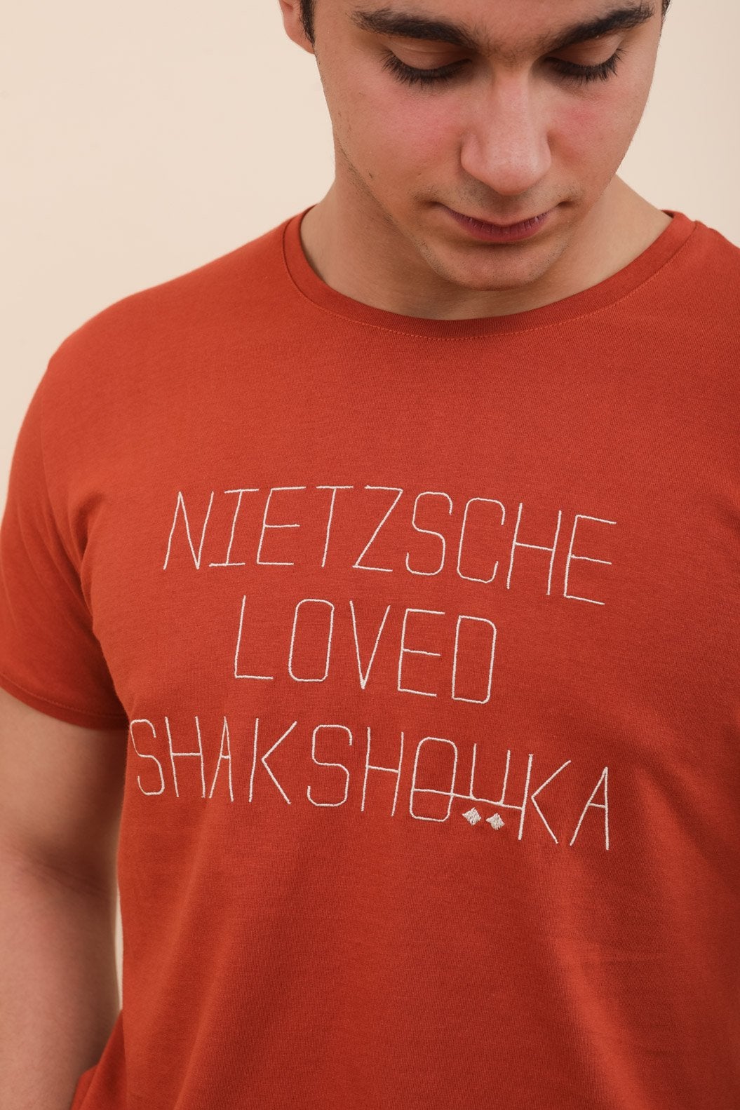 Lyoum T Shirt Nietzsche loved shakshouka