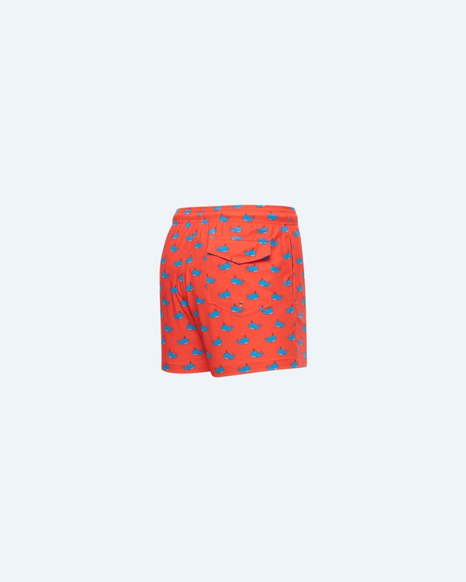 Philip Whale Coral Swimshort - Good Chic