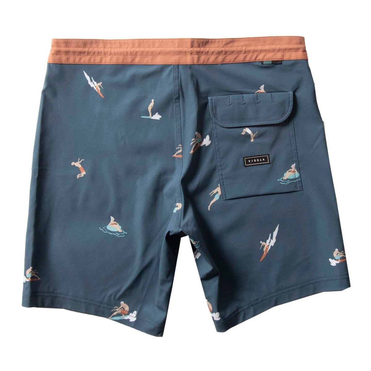 Radical 17.5" Boardshort Dark Slate - The Good Chic